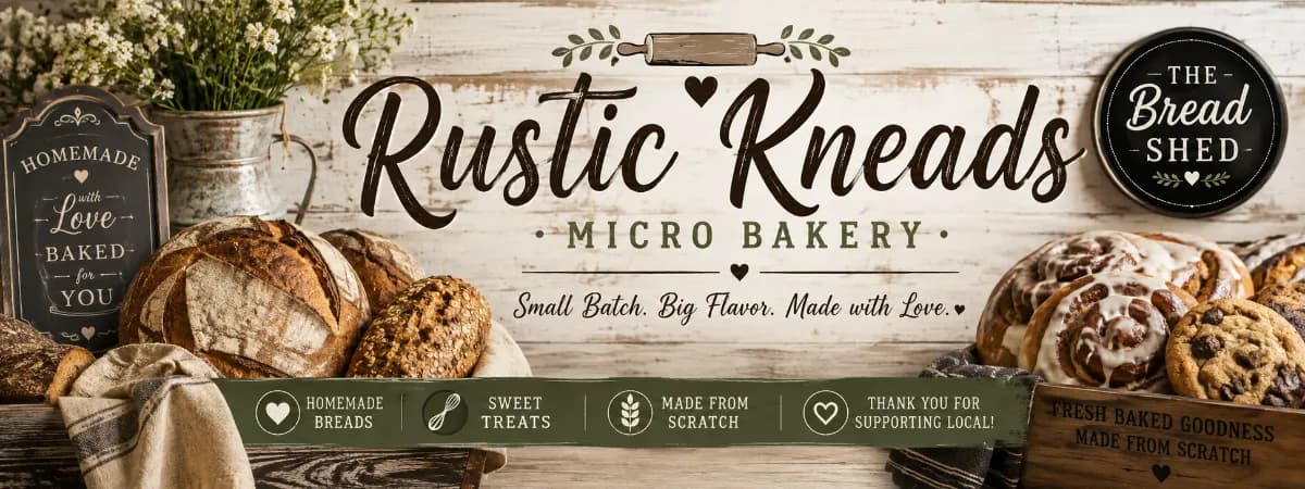 Rustic Kneads Micro Bakery banner
